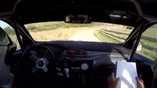 Onboard  Mitsubishi Lancer Evo IX  Rally Vidreres 2015  Joan Serrat  Franc Olivé [upl. by Emmer]