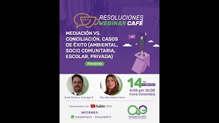 Mediación vs Conciliación casos de éxito [upl. by Nnawtna]