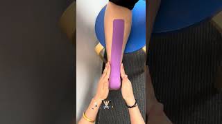 Kinesiology tape for achilles tendon [upl. by Nettie]