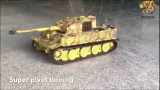 Hooben NEW Assembled amp Painted RTR 110 Tiger1 Late Production Wittmann RC Tank [upl. by Nixie]