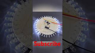 Diy 💡 🤯LED chaser circuit using CMOS IC CD4017 Logic Counter 20 LEDs and NE555 timer diy reels [upl. by Debbi581]