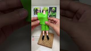 Clay Artisan JAY ：Watch Me Sculpt Billie Eilish’s Iconic Look in Clay [upl. by Gittle]