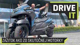 Yamaha Tricity 300 stačí vám vodičák na osobné auto a máte výkon motorky [upl. by Adiari]