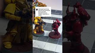 bad luck warhammer warhammercommunity SpaceMarines memes minipainting warhammermemes wh40k [upl. by Nywnorb]