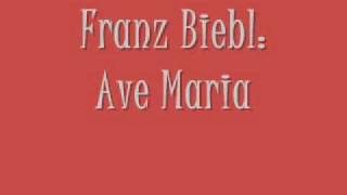 Franz Biebl Ave Maria [upl. by Ilysa]