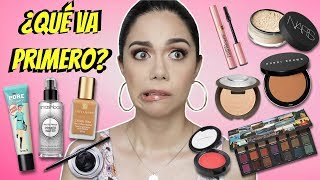 ¿QUÉ VA PRIMERO EL ORDEN PARA APLICAR EL MAQUILLAJE  MARIEBELLE COSMETICS [upl. by Oicatsana838]