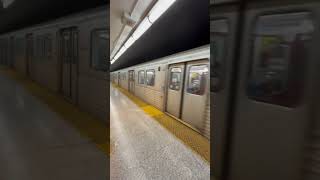 TTC T1 subway train arriving at woodbine station [upl. by Nazus]