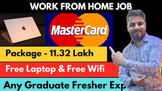 Mastercard Hiring Fresher  Work From Home Jobs  Package1132 LPA  Latest Jobs 2024  Mastercard [upl. by Rosario]