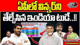 India Today Latest Survey On AP Election Result  AP News  Suryadevara Latha  Wild Wolf Telugu [upl. by Erica53]