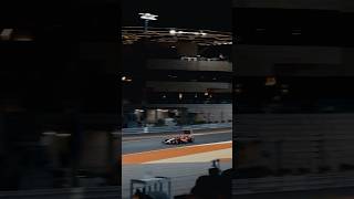 View from turn 2 at Lusail International Circuit qualifying at the Qatar Formula 1 Grand Prix 2024 [upl. by Yremogtnom]