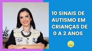 20 sinais de AUTISMO em crianças em 3 MINUTOS a partir de 2 anos [upl. by Asilehs]