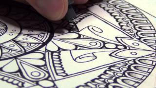 A Mandala And Drawing Mindsets [upl. by Fiann]