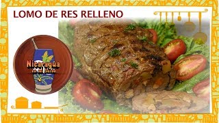 Lomo de Res Relleno  María Esther López [upl. by Sardella]