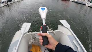 First Watersnake Test on Inflatable Dinghy [upl. by Neiht]