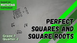 Perfect Squares and Square Roots  Grade 7 MATATAG Curriculum [upl. by Beaumont445]