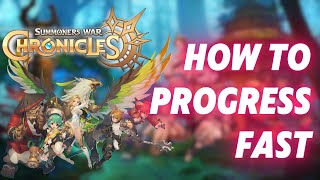 How to Progress Fast as F2P 2024 Part 1OUTDATED  Beginner Guide  Summoners War Chronicles [upl. by Santiago151]