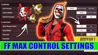 Control Setting Free Fire  Pro Player Setting Free Fire 2022  Free Fire Setting  Free Fire  FF [upl. by Sylado]