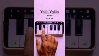 Yalili Yalila Piano Tutorial 🔥shorts [upl. by Vano221]