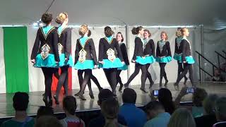 Rince Nua Irish Dance  Irish Fair of Minnesota quotChoreographyquot [upl. by Anale]