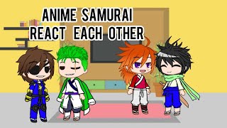 Anime Samurai React Each Other Read Descriptionanimemanga [upl. by Cornell]