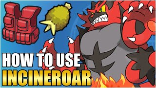 Best Incineroar Moveset Guide  How To Use Incineroar Competitive VGC Pokemon Scarlet and Violet [upl. by Minnaminnie930]