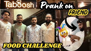 new prank on friend  food challenge withbrothers  dinner with family  prankvideo familypranks [upl. by Hanschen199]