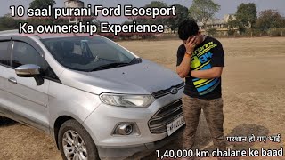 Ford Ecosport owners MUST WATCH‼️ 140000 km chalane ke baad 🥴 [upl. by Shafer]