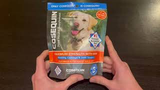 Cosequin Joint Health Supplement for Dogs HONEST REVIEW [upl. by Sutherlan214]