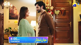 Jaan Nisar Episode 43 Promo  Tomorrow at 800 PM only on Har Pal Geo [upl. by Ahsitul498]