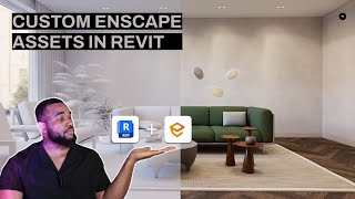 Creating Custom Enscape Assets in Revit  A stepbystep guide [upl. by Tri]