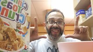 ASMR Another Eating Session of Cinnamon Toast Crunch [upl. by Enaud]