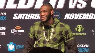 Deontay Wilder vs Bermane Stiverne HEATED FINAL PRESS CONFERENCE [upl. by Aria]