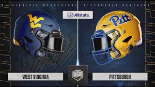 WVU vs Pitt College Football 25 Simulation [upl. by Ronoc296]