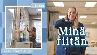 LUKUKAUDEN USKOMATON ALKU 👩‍🏫  VLOGI [upl. by Etteniotnna965]