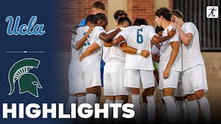 UCLA vs Michigan State  NCAA College Soccer  Highlights  September 27 2024 [upl. by Retsof]