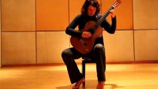 Giuliani  Variations on a theme by Händel played by Jolina [upl. by Labinnah458]