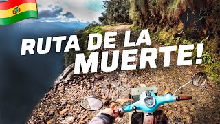 RECORRO LA RUTA DE LA MUERTE DEATH ROAD😱  LA CARRETERA MAS PELIGROSA DEL MUNDO BOLIVIA🇧🇴 [upl. by Lenno700]