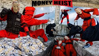 PARKOUR VS MONEY HEIST  Money Heist Break In Revenge the Police and Rescue the Bad Guys  Epic POV [upl. by Telfore]