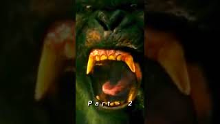 Godzilla x Kong Part 2 😱😱😱 Hollywood movies best fight screen trending viralvideo shorts status [upl. by Nylarak]