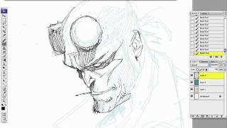 Hellboy sketch by Sara Pichelli [upl. by Revolc833]