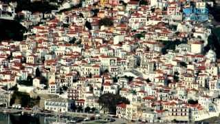 Skopelos Greece Skopelos Town Chora  AtlasVisual [upl. by Anawat100]