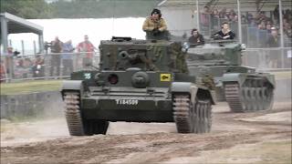 TANKFEST 2024  Evolution of British Tanks interwar to the Cruisers of WWII highlights combined [upl. by Daven]