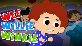 Wee Willie Winkie  Popular Nursery Rhymes Song for Children  Baby Songs [upl. by Vladimir]