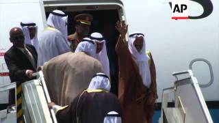 Kuwaiti Emir meets Iran FM in landmark visit [upl. by Lacym]