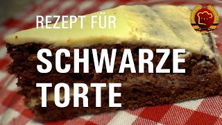 Herrlich schokoladigen Kuchen mit Natron backen nach altem DDR Rezept für Schwarze Torte [upl. by Fan]