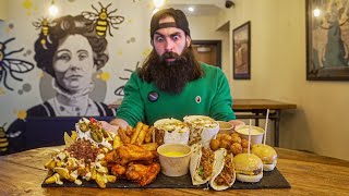 THIS MEXICAN PLATTER CHALLENGE HAS NEVER BEEN CONQUERED  BeardMeatFood [upl. by Colburn]