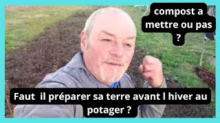 Fautil préparer sa terre avant l  hiver au potager [upl. by Best]