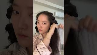 Easy heatless curl tutorial using socks 🧦💇🏻‍♀️ [upl. by Eanahs130]