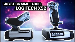 ¿Una experiencia de vuelo REAL  Joystick simulador Logitech X52 [upl. by Canada]