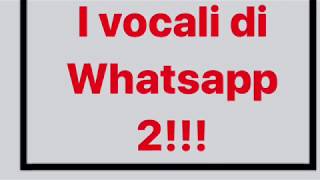 Messaggi Vocali WHATSAPP Napoletani divertenti SECONDA PARTE [upl. by Takeshi858]